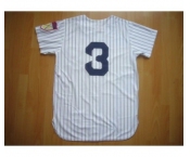 mlb jerseys new york yankees #3 ruth m&n white 1935