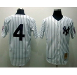 mlb jerseys new york yankees #4 lou gehrig m&n white