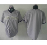 mlb jerseys new york yankees blank grey[number camo]