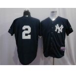 mlb new york yankees #2 jeter dk.blue[2011 home cool base]