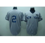 mlb new york yankees #2 jeter grey (gms the boss)