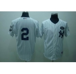 mlb new york yankees #2 jeter white (gms the boss)