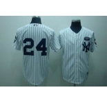 mlb new york yankees #24 cano white(gms the boss)