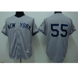 mlb new york yankees #55 matsui grey(2009 logo)