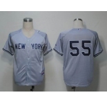 mlb new york yankees #55 matsui grey(cool base)
