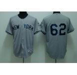 mlb new york yankees #62 chamberlain grey(2009 logo)