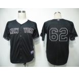 mlb new york yankees #62 joba chamberlain black