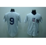 mlb new york yankees #9 maris white(2009 logo)