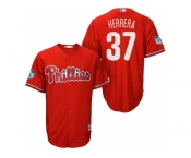 Men's Philadelphia Phillies #37 Odubel Herrera 2017 Spring Training Cool Base Stitched MLB Jersey
