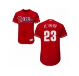 Philadelphia Phillies #23 Aaron Altherr Red Flexbase Authentic Collection MLB Jersey