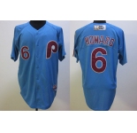 mlb jerseys philadelphia phillies #6 howard m&n blue
