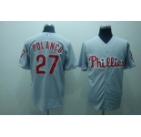 mlb philadelphia phillies #27 polanco grey(cool base)