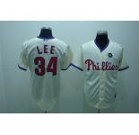 mlb philadelphia phillies #34 lee cream