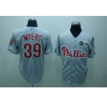 mlb philadelphia phillies #39 myers grey