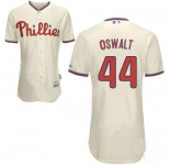 mlb philadelphia phillies #44 oswalt  cream