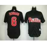 mlb philadelphia phillies #6 howard black