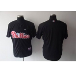 mlb philadelphia phillies blank black