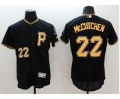 Men Pittsburgh Pirates #22 Andrew McCutchen Majestic black Flexbase Authentic Collection Player Jersey
