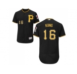 Pittsburgh Pirates #16 Jung-ho Kang Black Flexbase Authentic Collection Stitched MLB Jersey