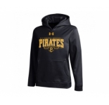 Pittsburgh Pirates Under Armou Fleece Black MLB Hoodie