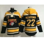 mlb jerseys pittsburgh pirates #22 mccutchen black[pullover hooded sweatshirt]