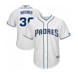 Men's Majestic San Diego Padres #30 Eric Hosmer Replica White Home Cool Base MLB Jersey