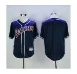 Men's San Diego Padres Blank Blue 1978 Mitchell & Ness Throwback Jersey