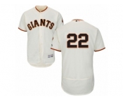 Men's Majestic San Francisco Giants #22 Jake Peavy Cream Flexbase Authentic Collection MLB Jersey
