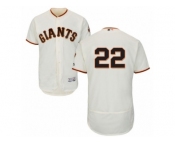 Men's Majestic San Francisco Giants #22 Will Clark Cream Flexbase Authentic Collection MLB Jersey