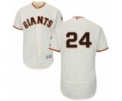 Men's Majestic San Francisco Giants #24 Willie Mays Cream Flexbase Authentic Collection MLB Jersey