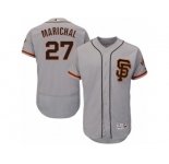 Men's Majestic San Francisco Giants #27 Juan Marichal Gray Flexbase Authentic Collection MLB Jersey