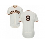 Men's Majestic San Francisco Giants #9 Matt Williams Cream Flexbase Authentic Collection MLB Jersey