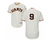 Men's Majestic San Francisco Giants #9 Matt Williams Cream Flexbase Authentic Collection MLB Jersey