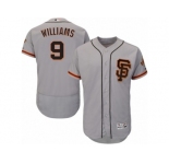 Men's Majestic San Francisco Giants #9 Matt Williams Gray Flexbase Authentic Collection MLB Jersey