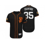 Men's San Francisco Giants #35 Brandon Crawford 2017 Spring Training Flex Base Authentic Collection Stitched Baseball Jersey