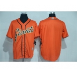 Men's San Francisco Giants Blank Majestic Orange Cool Base Jersey