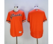 Men's San Francisco Giants Majestic Blank Orange 1978 Turn Back The Clock Flex Base Jersey