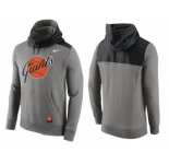 Men's San Francisco Giants Nike Gray Cooperstown Collection Hybrid Pullover Hoodie_1