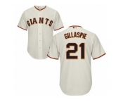 San Francisco Giants #21 Conor Gillaspie Cream Cool Base Stitched Baseball Jersey