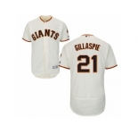 San Francisco Giants #21 Conor Gillaspie Cream Men's Majestic Flexbase Collection Stitched Baseball Jersey