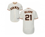San Francisco Giants #21 Conor Gillaspie Cream Men's Majestic Flexbase Collection Stitched Baseball Jersey
