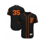San Francisco Giants #35 Brandon Crawford Black Flexbase Authentic Collection Alternate Stitched MLB Jersey