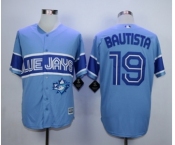 Men Toronto Blue Jays #19 Paul Molitor Light Blue Exclusive 2016 Official Cool Base Jersey