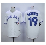 Men Toronto Blue Jays #19 Paul Molitor White 2016 Official Cool Base Jersey