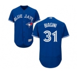 Men Toronto Blue Jays #31 joe biagini Majestic Blue Flexbase Authentic Collection Player Jersey