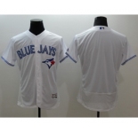 Men Toronto Blue Jays blank Majestic white Flexbase Authentic Collection Player Jersey