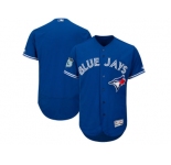 Toronto Blue Jays Blank Blue 2017 Spring Training Flexbase Authentic Collection Stitched Baseball Jersey