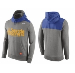 Men's Seattle Mariners Nike Gray Cooperstown Collection Hybrid Pullover Hoodie