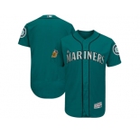 Seattle Mariners Blank Green 2017 Spring Training Flexbase Authentic Collection Stitched Baseball Jersey