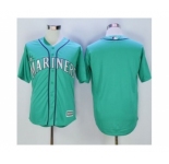 Seattle Mariners Blank Green New Cool Base Stitched Baseball Jersey